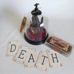 NEW REAL TAXIDERMY ALLIGATOR FOOT CLAW UNDER DOME GOTHIC HALLOWEEN ODDITY